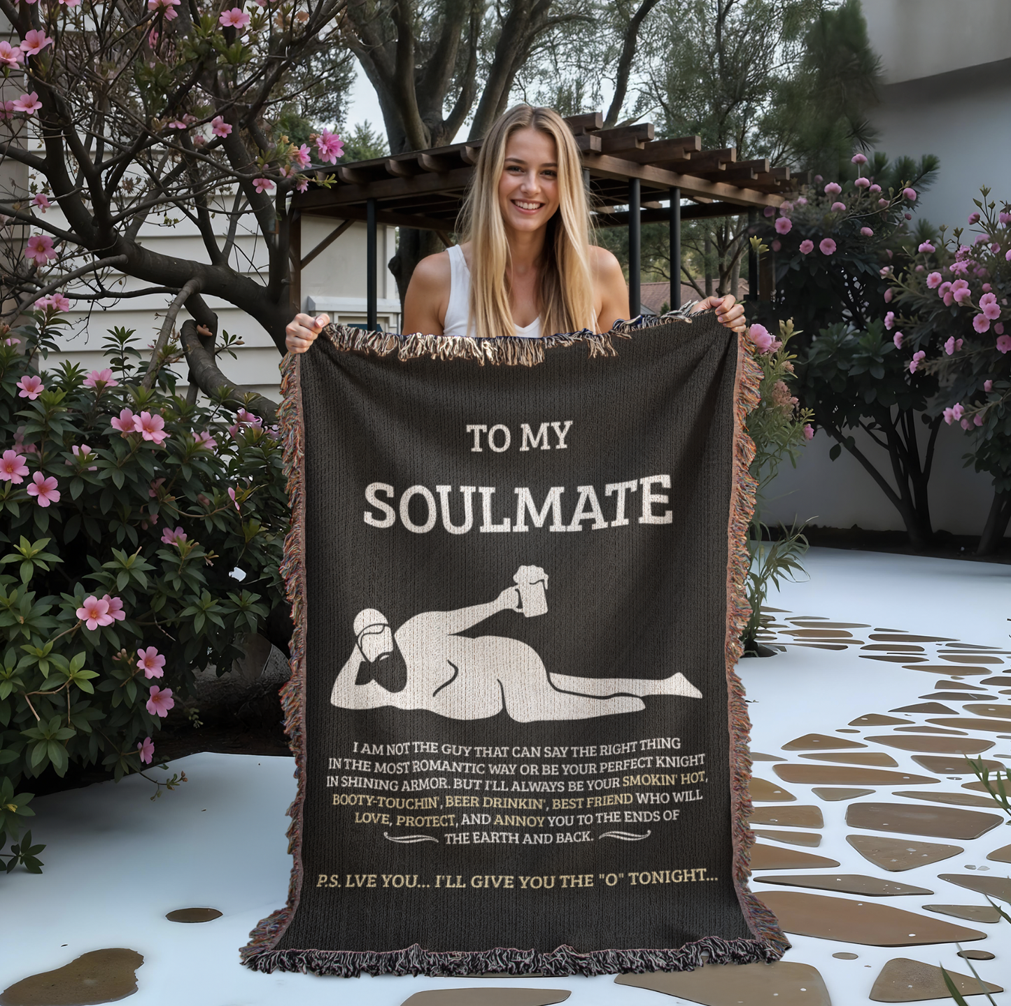 I'm Not The Guy - Heirloom Woven Blanket