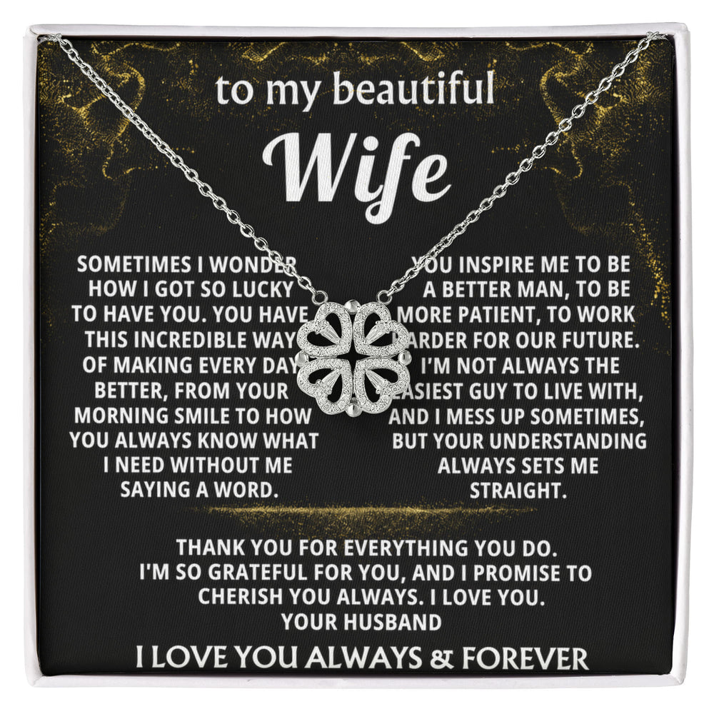 To My Wife, I love how you make me better.