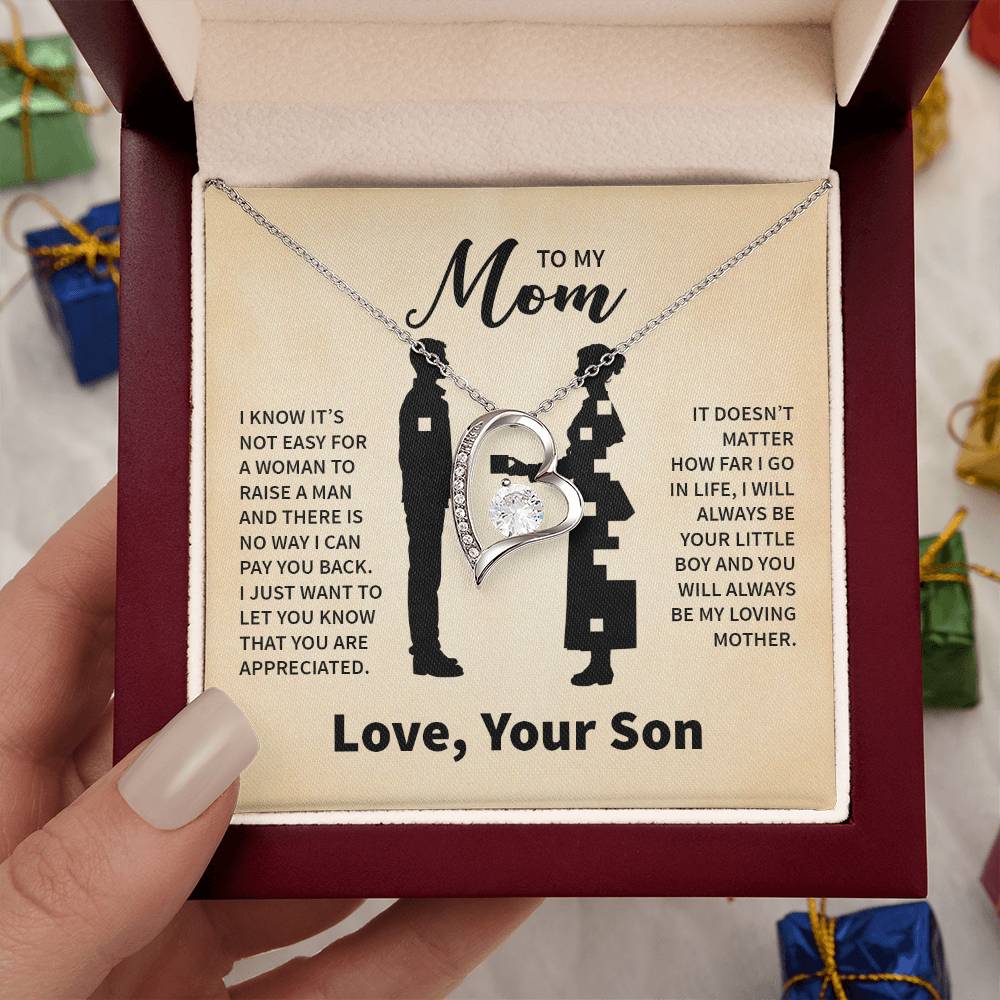 TO MY MOM MY LOVING MOTHER FOREVER LOVE
