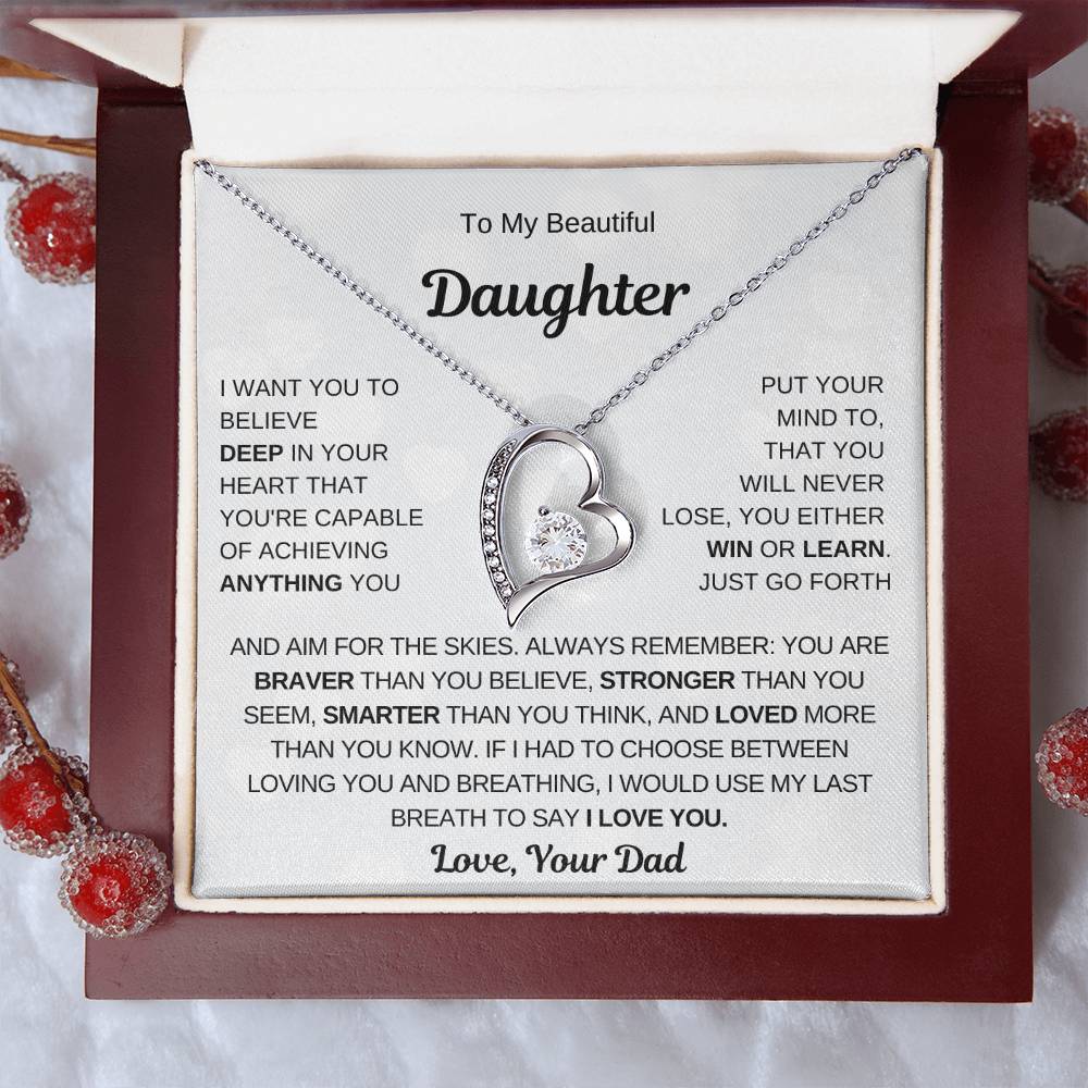 To My Beautiful Daughter, Just Go Forth Aim For The Skies