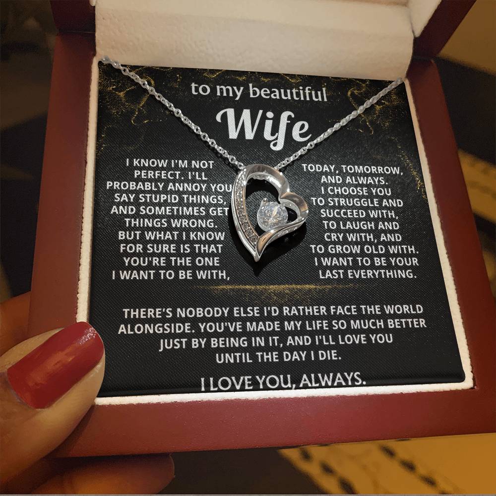 To My Wife, You make my life so much better.