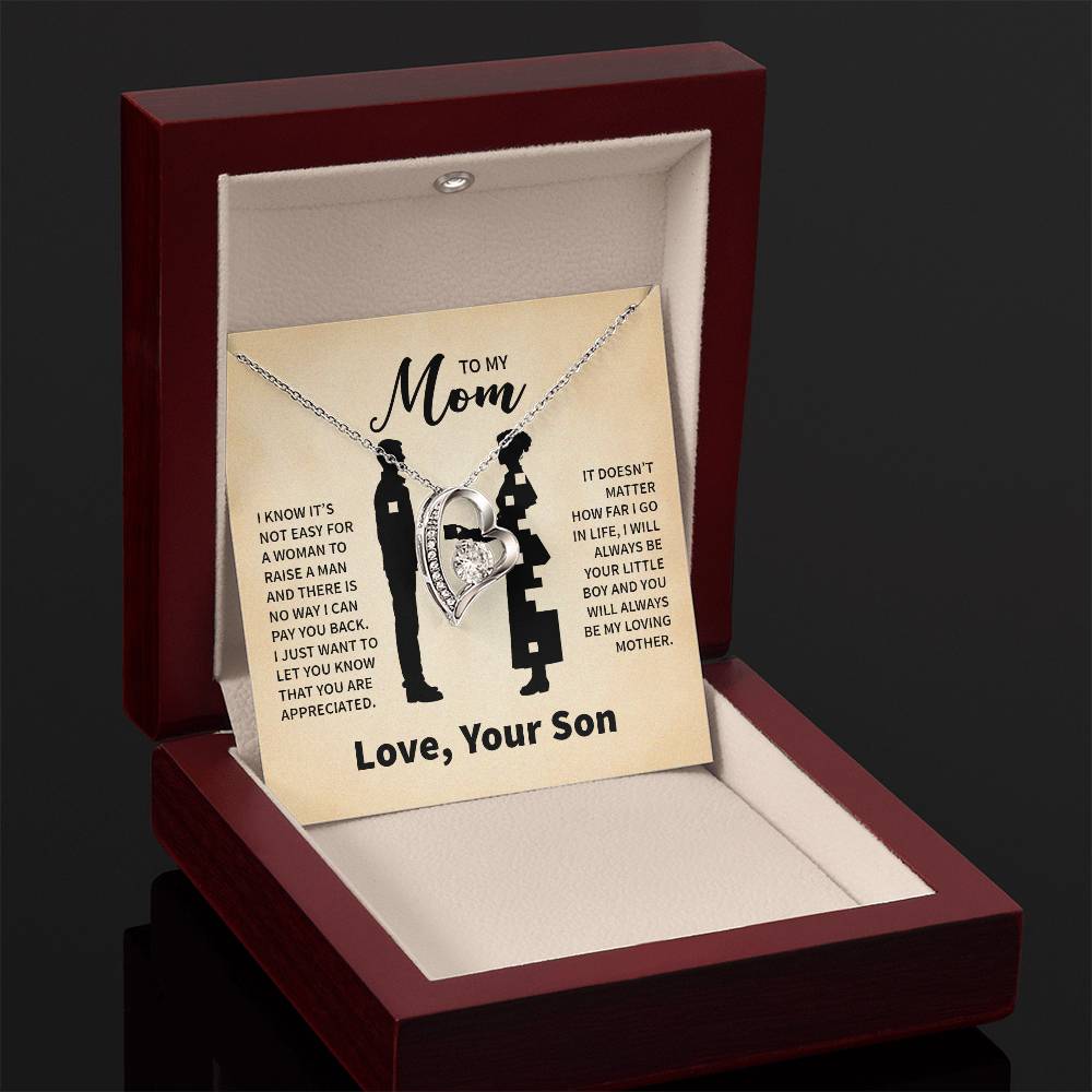 TO MY MOM MY LOVING MOTHER FOREVER LOVE