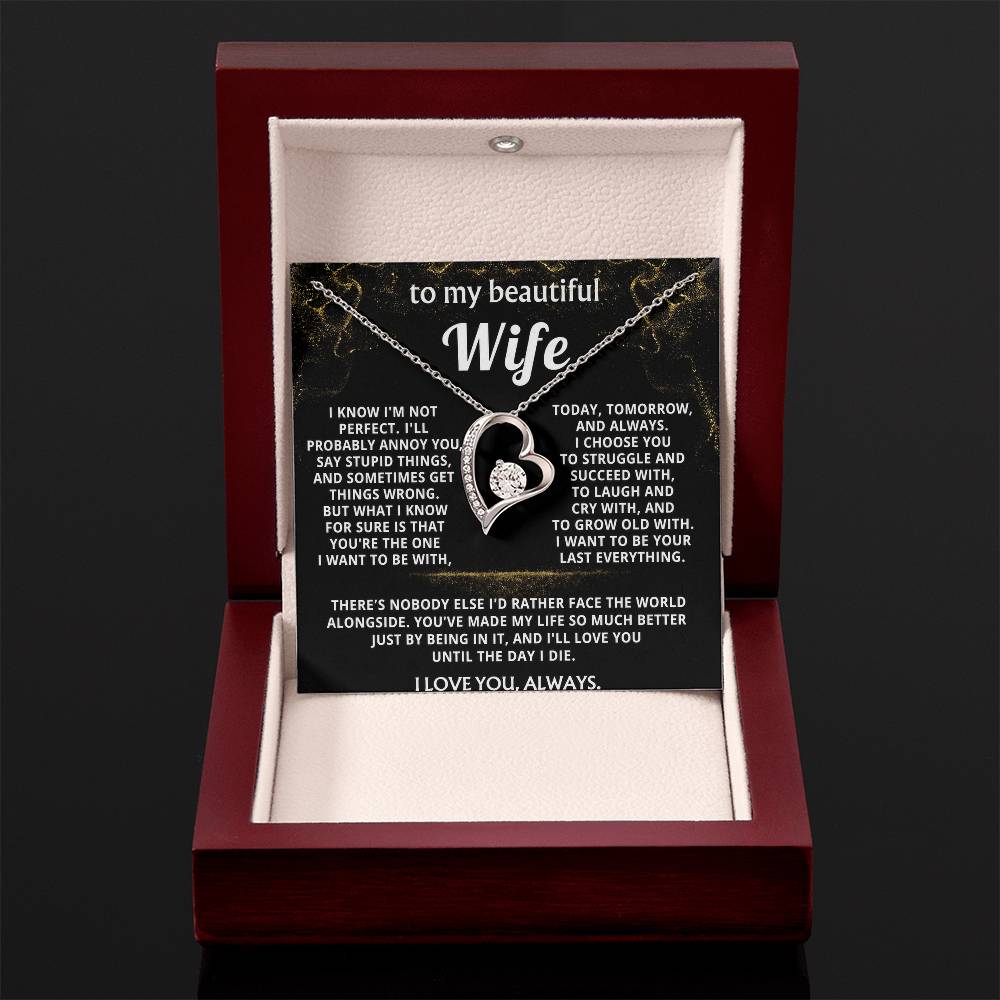 To My Wife, You make my life so much better.