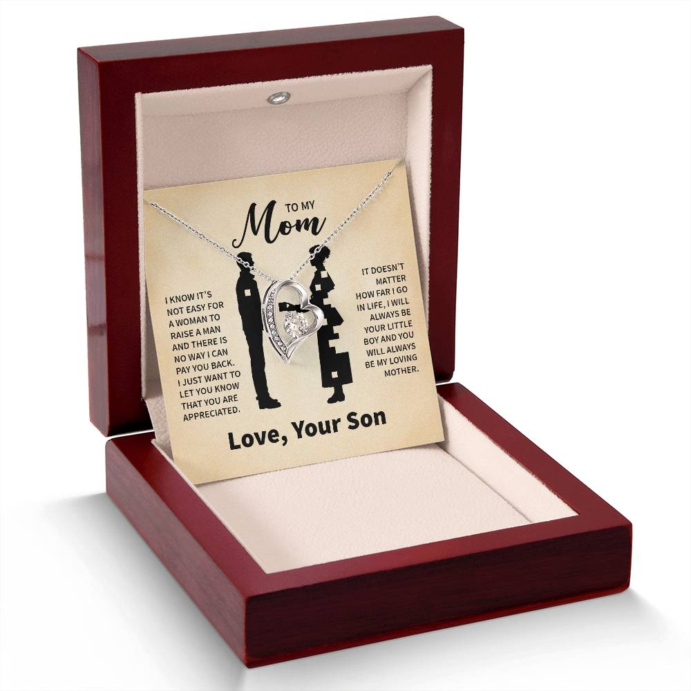 TO MY MOM MY LOVING MOTHER FOREVER LOVE