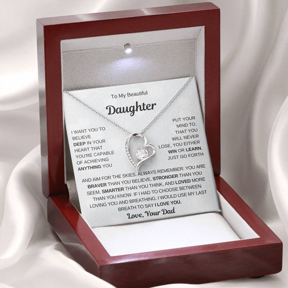 To My Beautiful Daughter, Just Go Forth Aim For The Skies