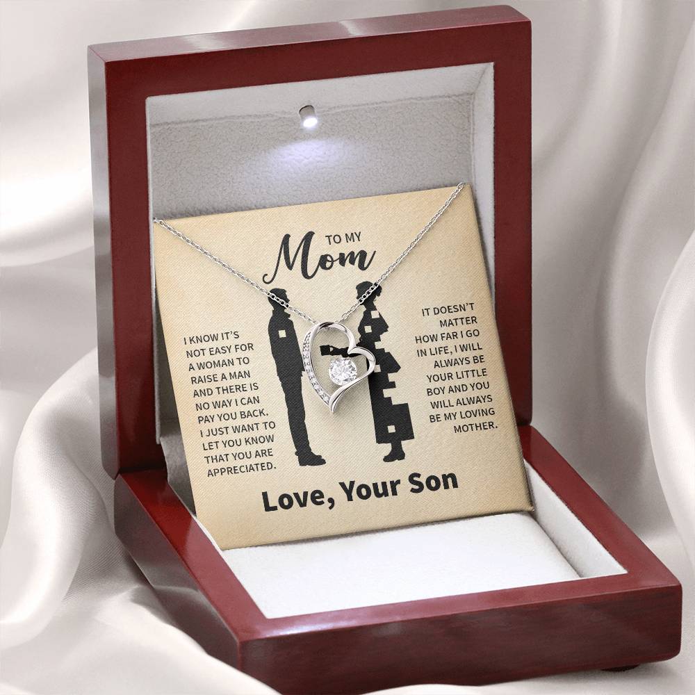 TO MY MOM MY LOVING MOTHER FOREVER LOVE
