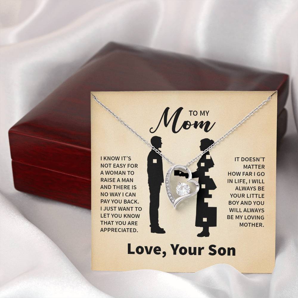 TO MY MOM MY LOVING MOTHER FOREVER LOVE