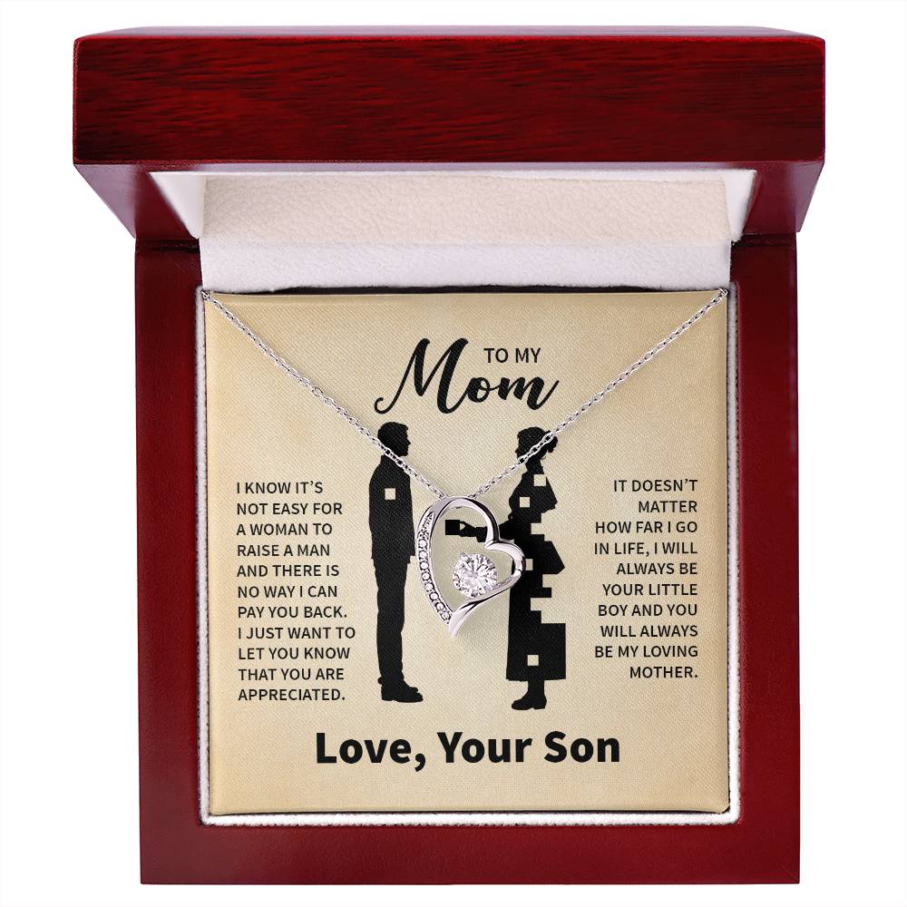 TO MY MOM MY LOVING MOTHER FOREVER LOVE