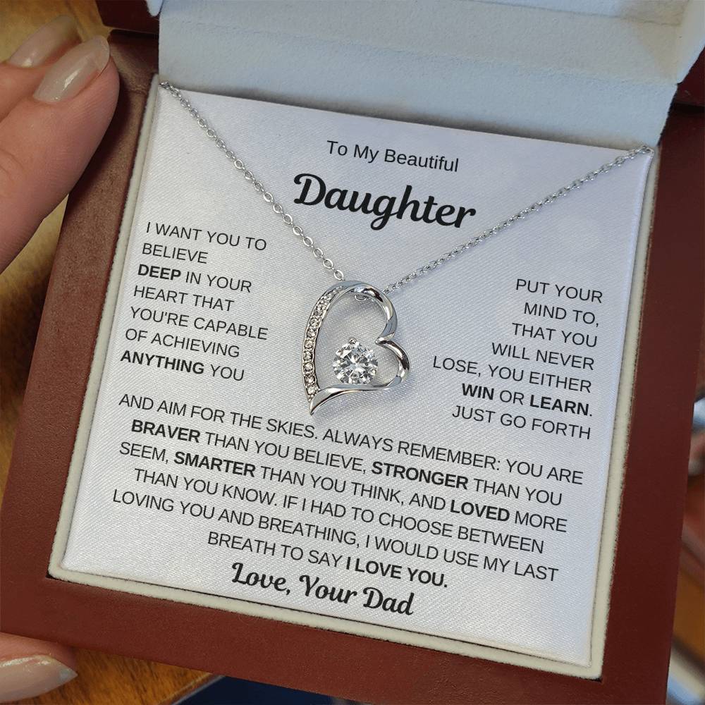 To My Beautiful Daughter, Just Go Forth Aim For The Skies