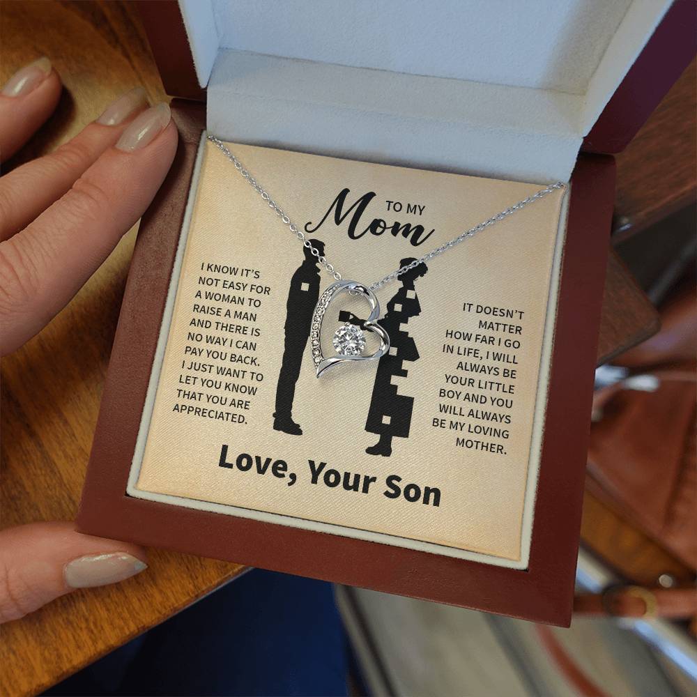 TO MY MOM MY LOVING MOTHER FOREVER LOVE