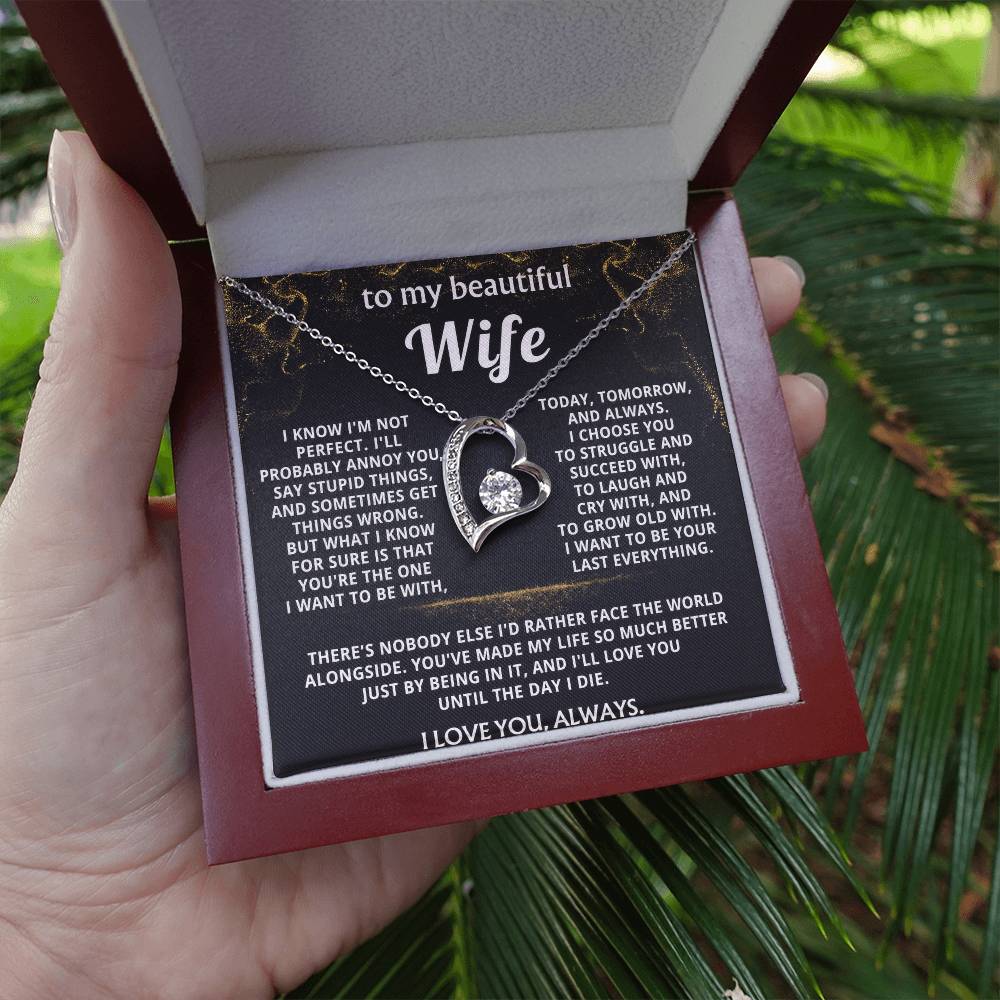 To My Wife, You make my life so much better.