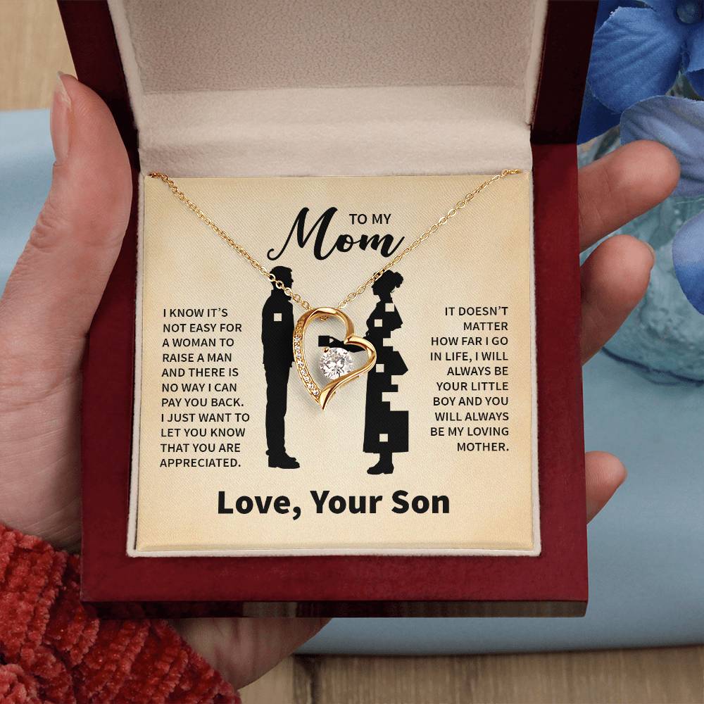 TO MY MOM MY LOVING MOTHER FOREVER LOVE