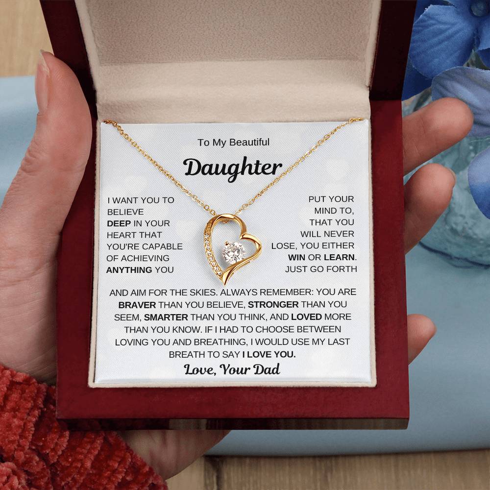 To My Beautiful Daughter, Just Go Forth Aim For The Skies