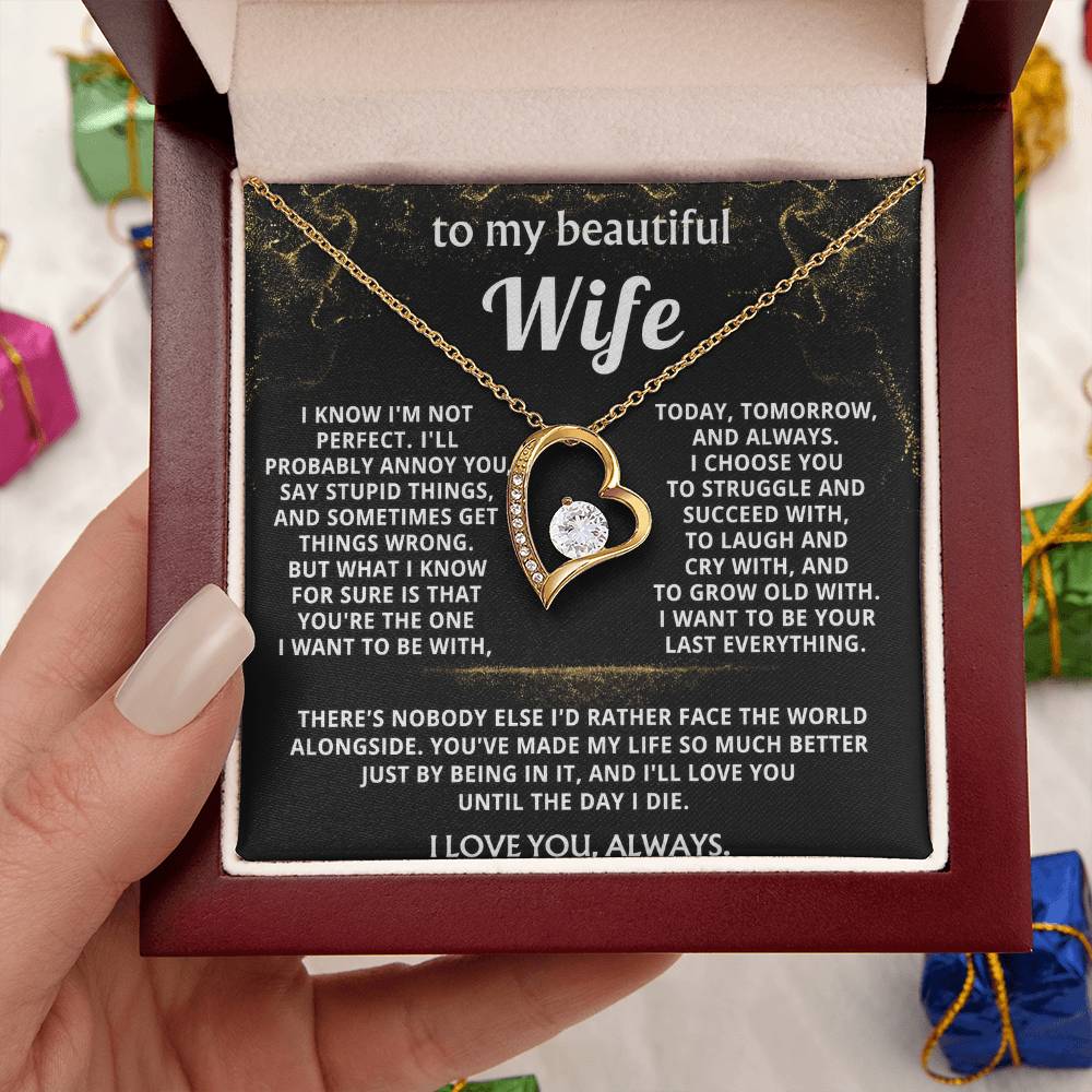 To My Wife, You make my life so much better.
