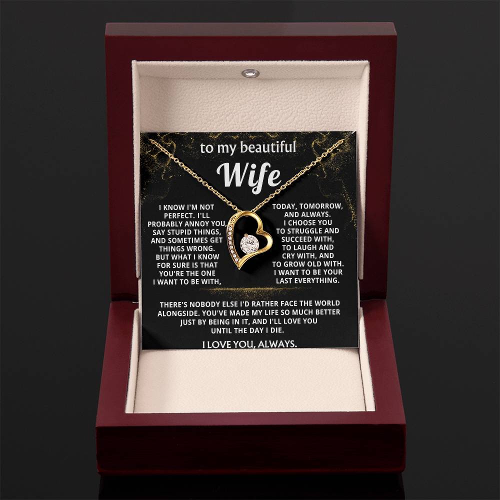 To My Wife, You make my life so much better.