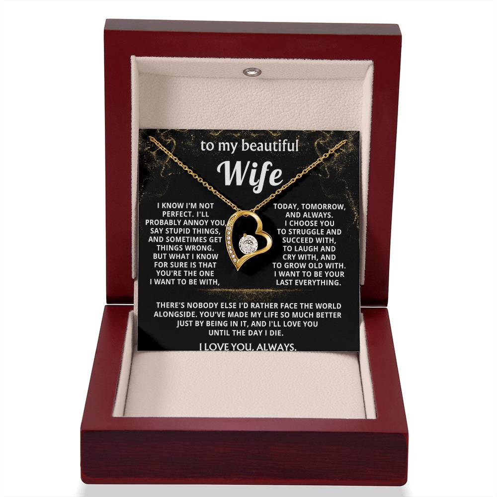 To My Wife, You make my life so much better.