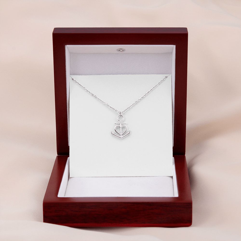 TO MY BESTFRIEND ANCHOR NECKLACE GIFT SET