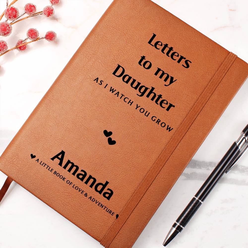 LETTERS TO MY DAUGHTER PERSONALIZED JOURNAL
