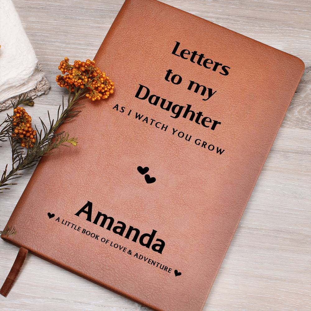 LETTERS TO MY DAUGHTER PERSONALIZED JOURNAL