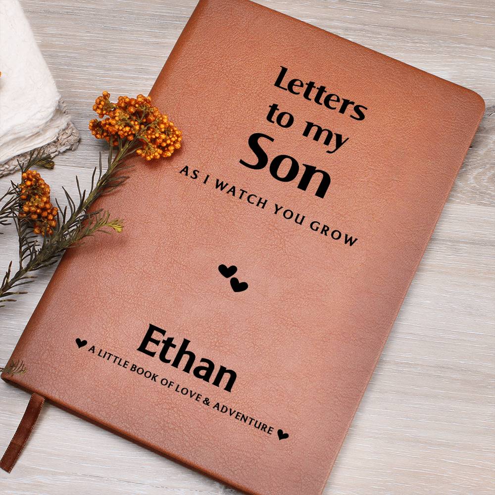 LETTERS TO MY SON PERSONALIZED JOURNAL