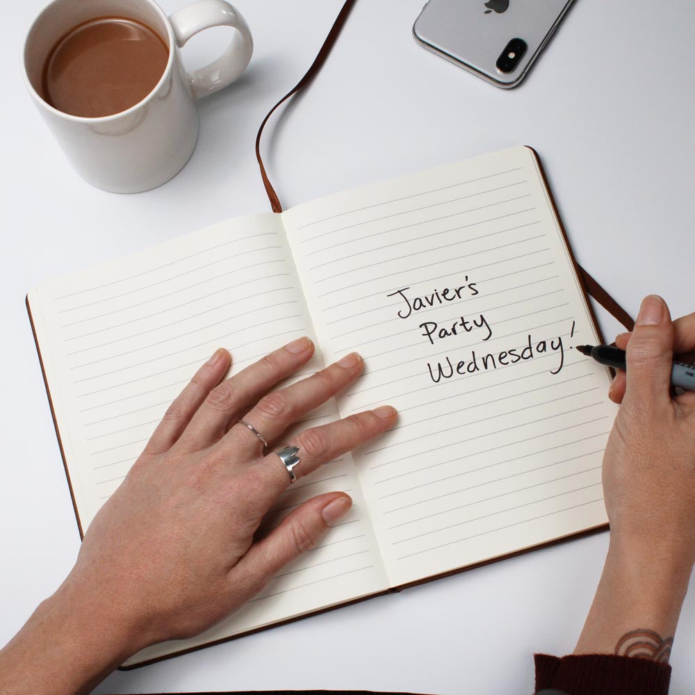 TO MY WIFE JOURNAL PERSONALIZED - NEW