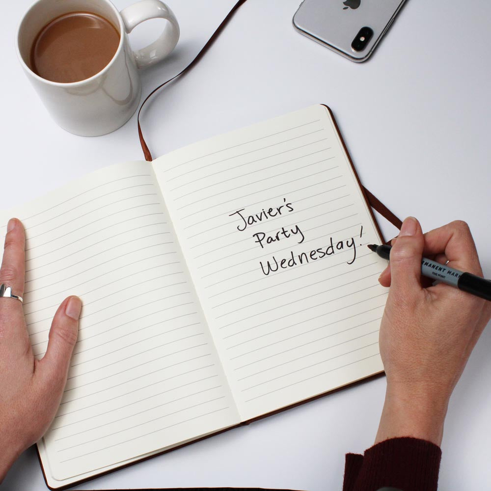 TO MY WIFE JOURNAL PERSONALIZED - NEW