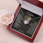 TO MY DAUGHTER BABY GIRL EARRINGS SET