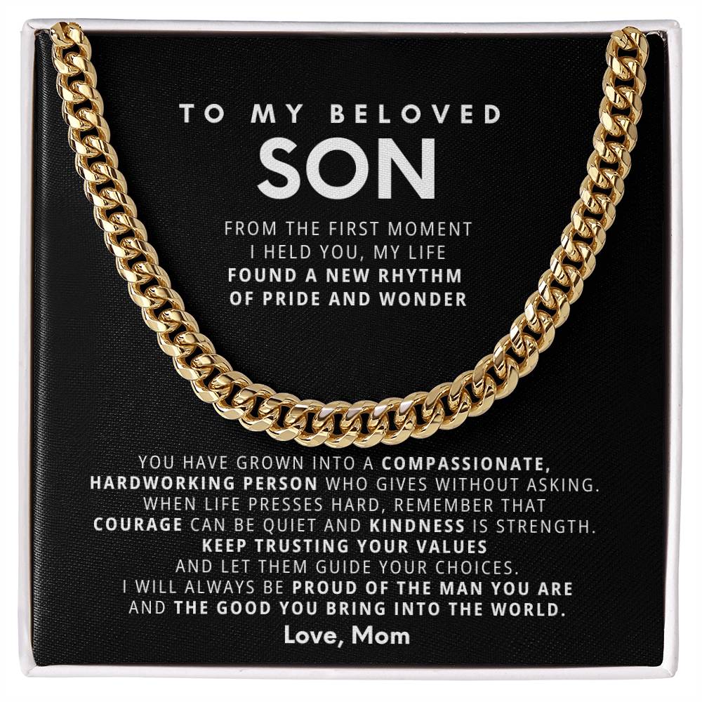 To my son, I will always be proud of the man you are and the good you bring into the world.
