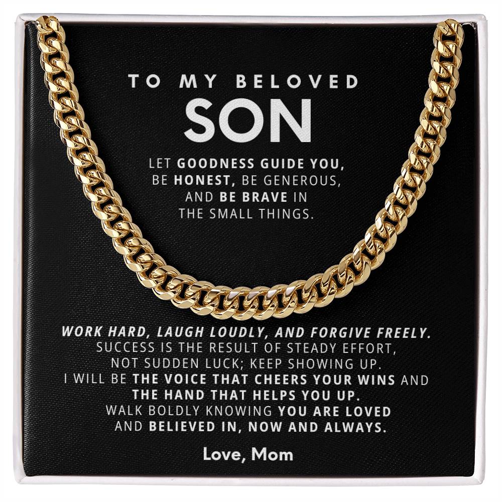 To my son, Walk boldly knowing you are loved and believed in, now and always.