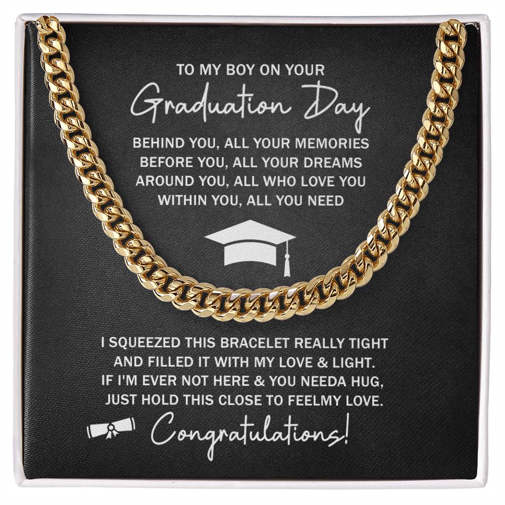 TO MY BOY GRADUATION ALL YOUR MEMORIES CUBAN