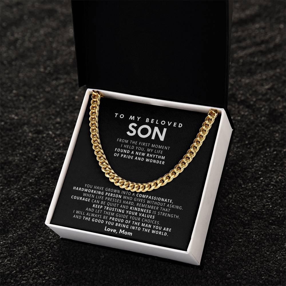 To my son, I will always be proud of the man you are and the good you bring into the world.