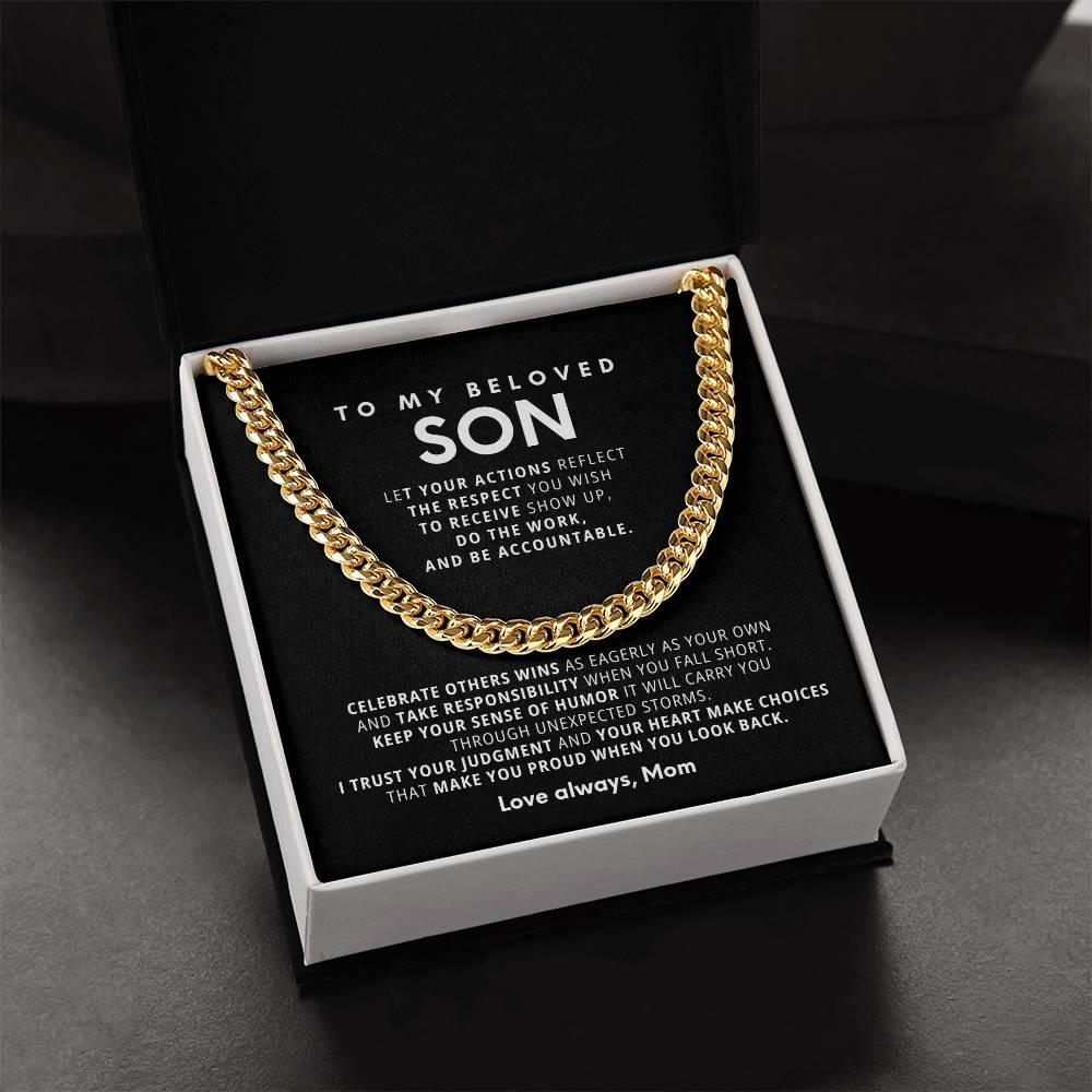 To my Son,Keep your sense of humor it will carry you through unexpected storms