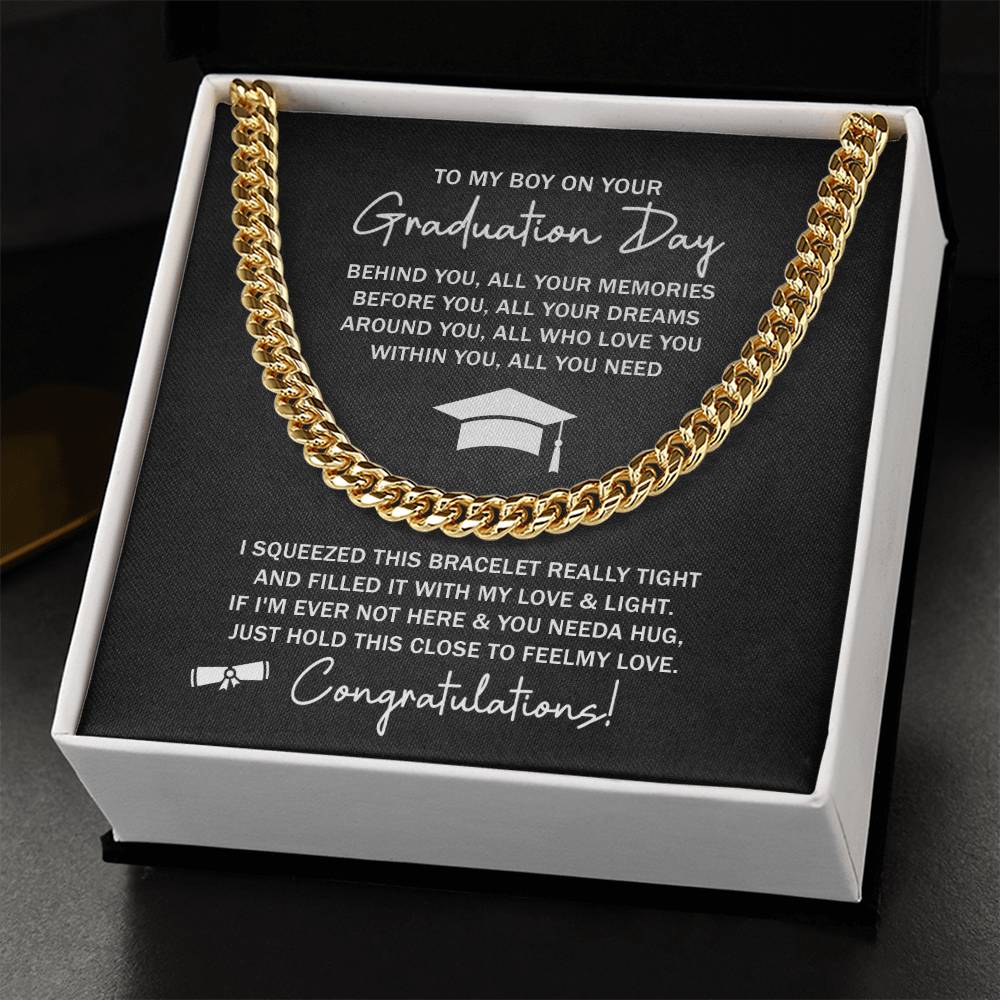 TO MY BOY GRADUATION ALL YOUR MEMORIES CUBAN