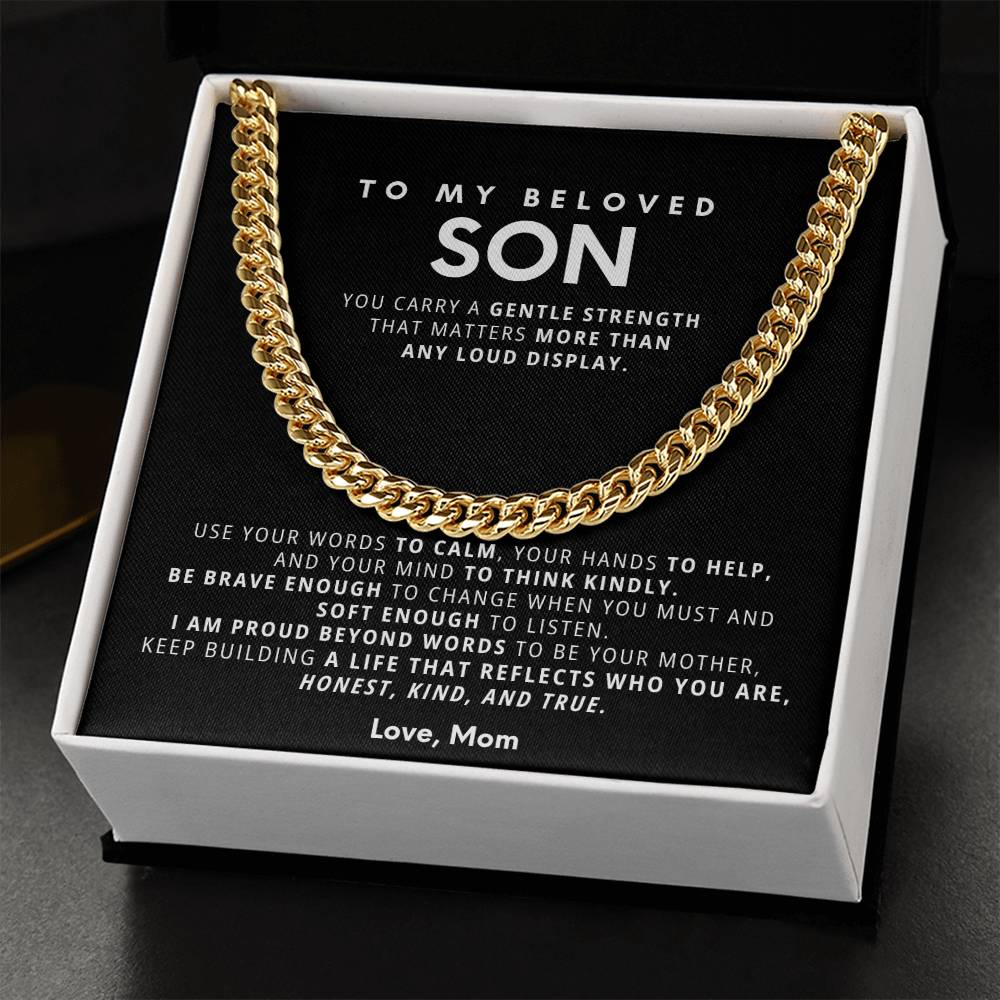 To my son, You carry a gentle strength that matters more than any loud display.