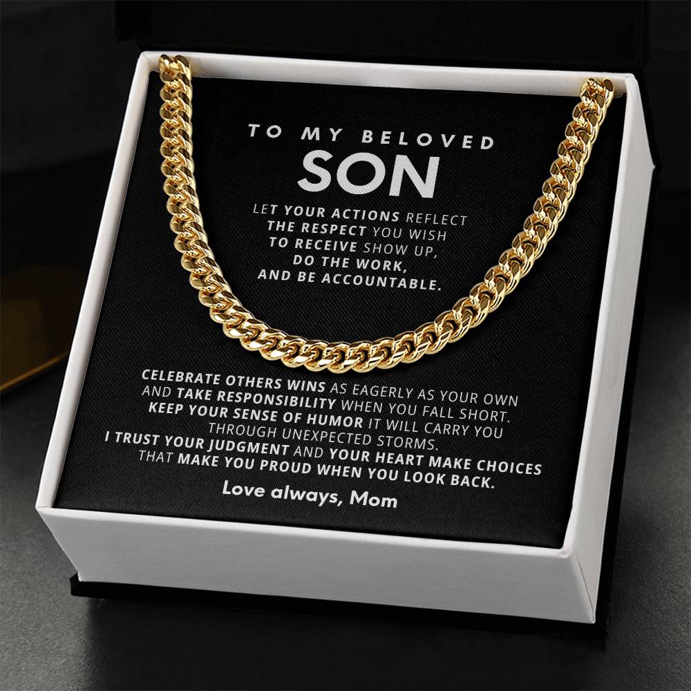 To my Son,Keep your sense of humor it will carry you through unexpected storms