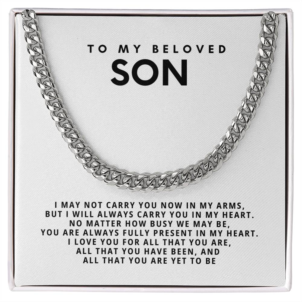 My Beloved Son, you are always fully present in my heart