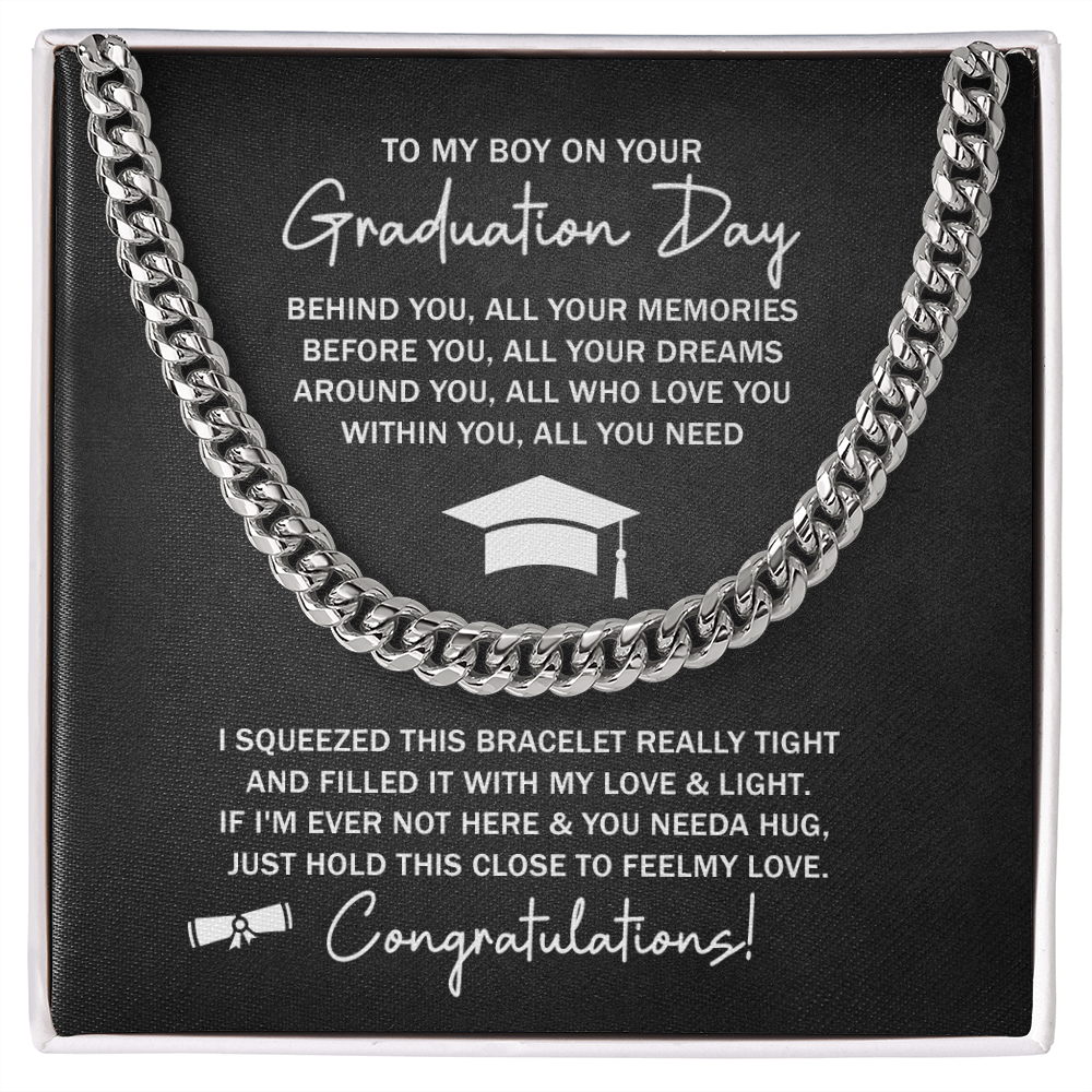TO MY BOY GRADUATION ALL YOUR MEMORIES CUBAN