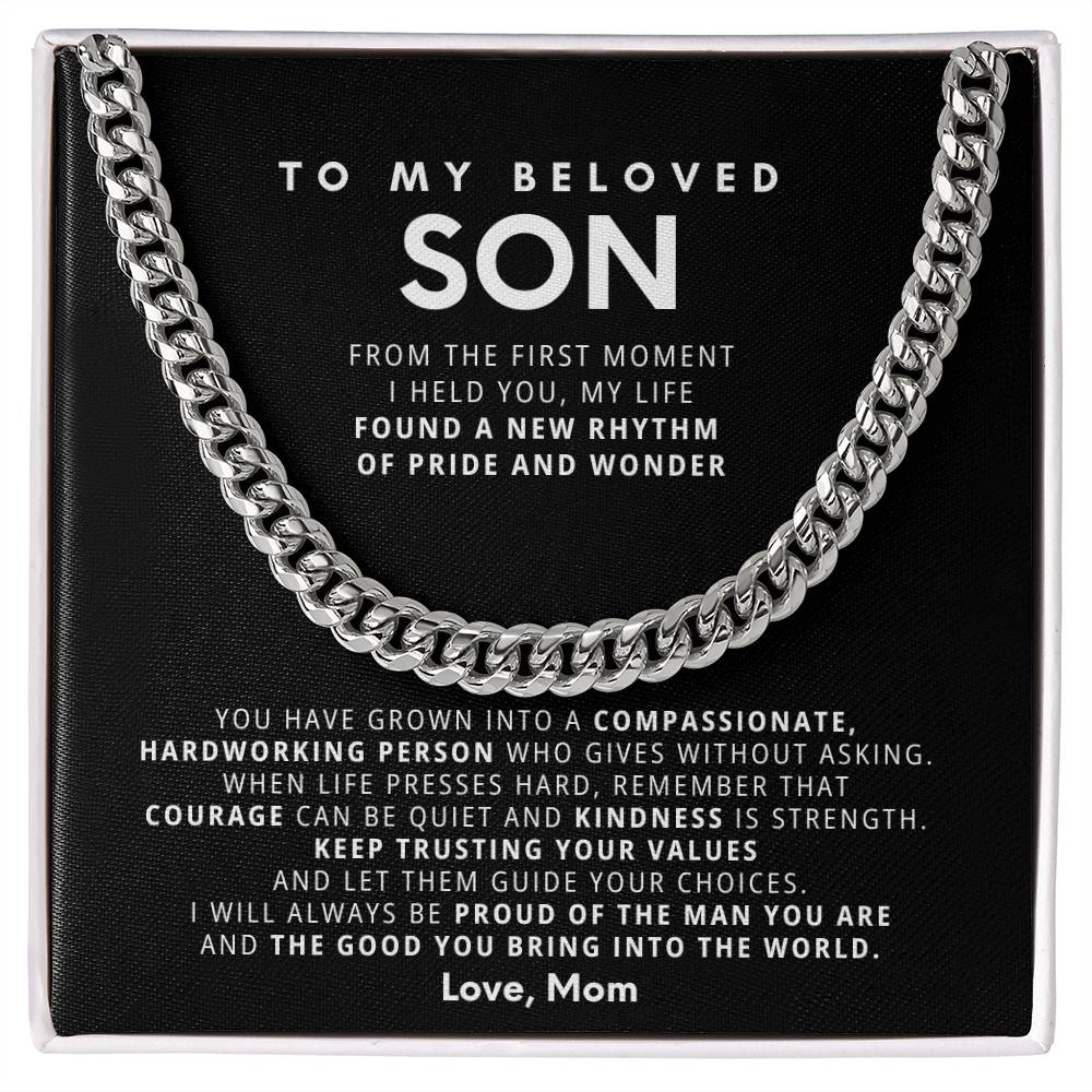 To my son, I will always be proud of the man you are and the good you bring into the world.