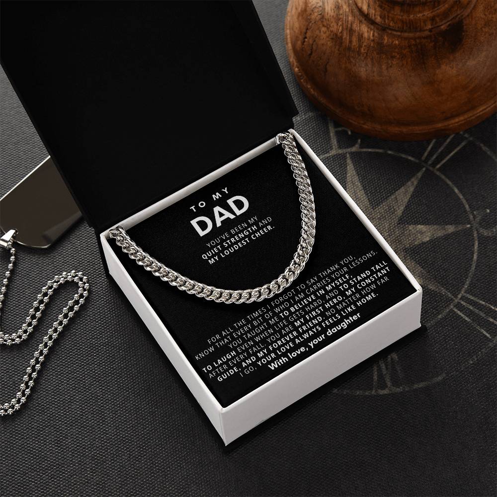 To My Dad,you’ve been my quiet strength and my loudest cheer