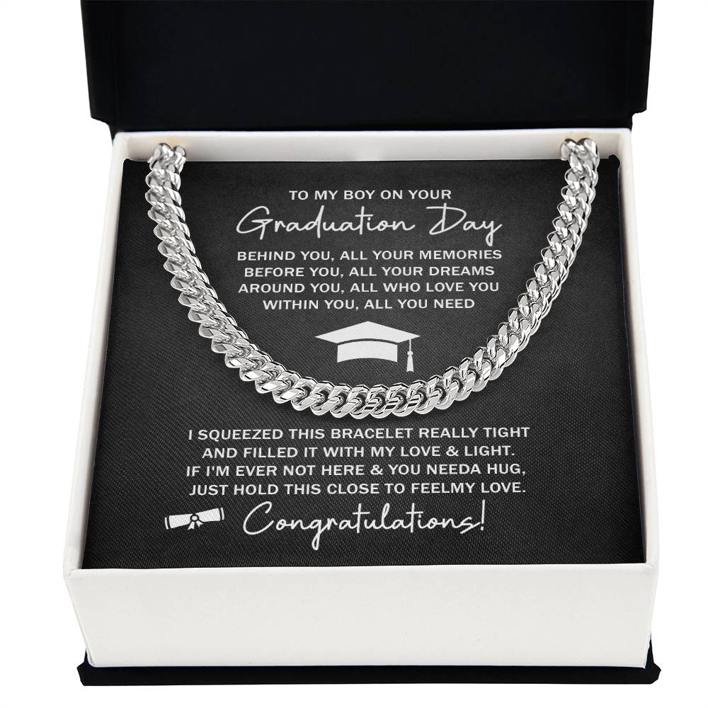TO MY BOY GRADUATION ALL YOUR MEMORIES CUBAN