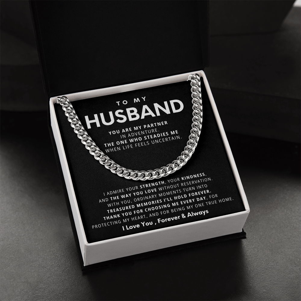 To My Husband, With you, ordinary moments turn into treasured memories I'll hold forever