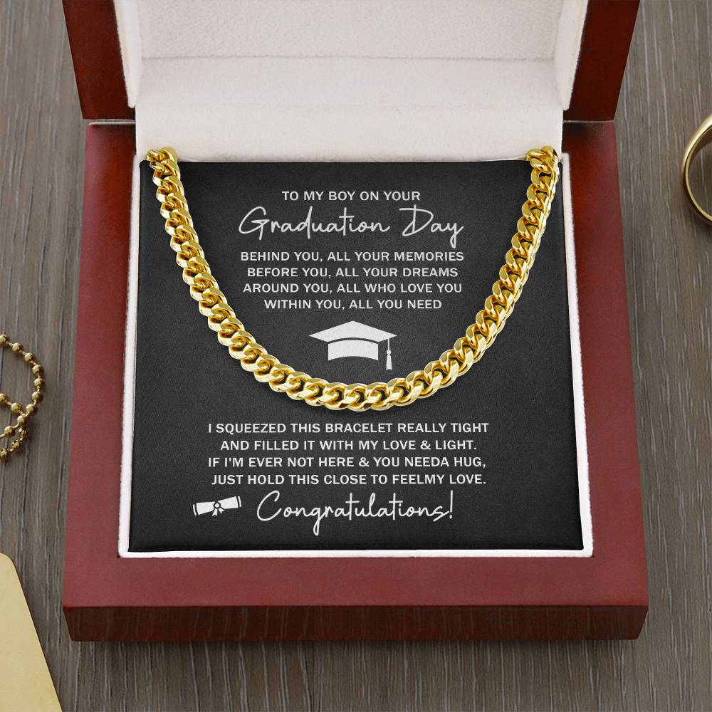 TO MY BOY GRADUATION ALL YOUR MEMORIES CUBAN