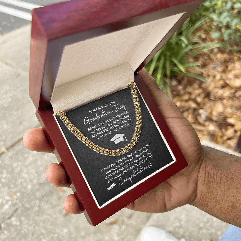 TO MY BOY GRADUATION ALL YOUR MEMORIES CUBAN