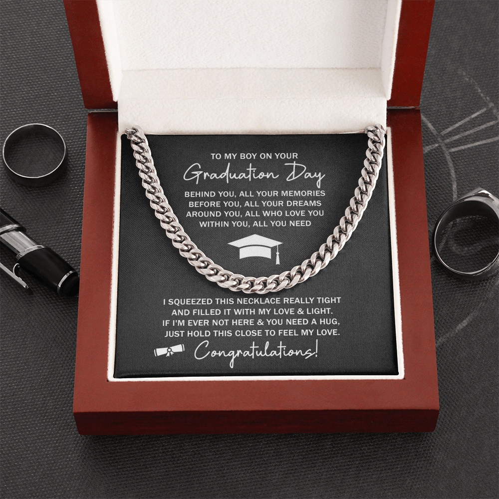 TO MY BOY GRADUATION ALL YOUR MEMORIES CUBAN - 1