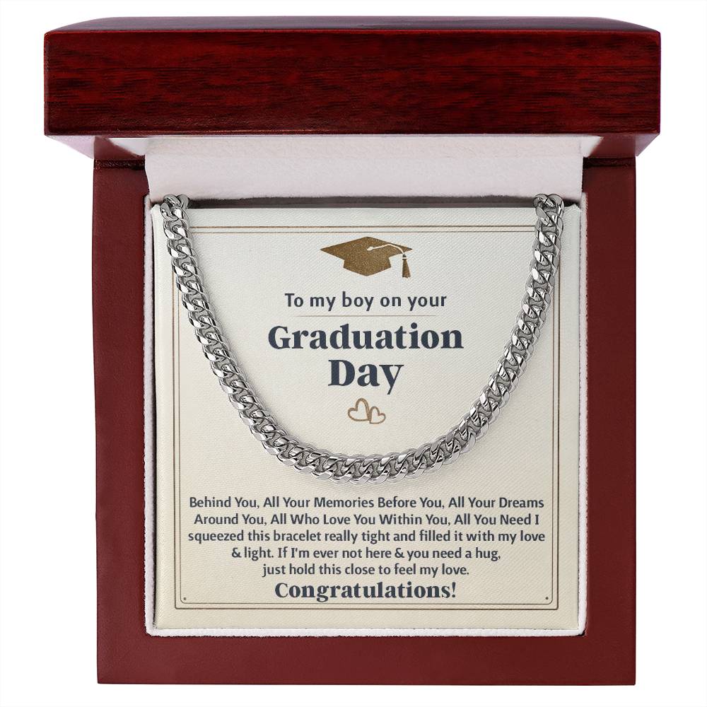 TO MY BOY GRADUATION ALL YOUR DREAMS CUBAN