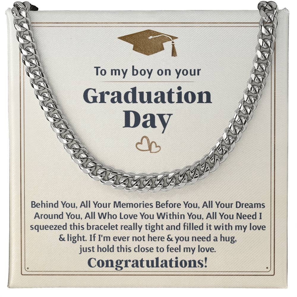 TO MY BOY GRADUATION ALL YOUR DREAMS CUBAN