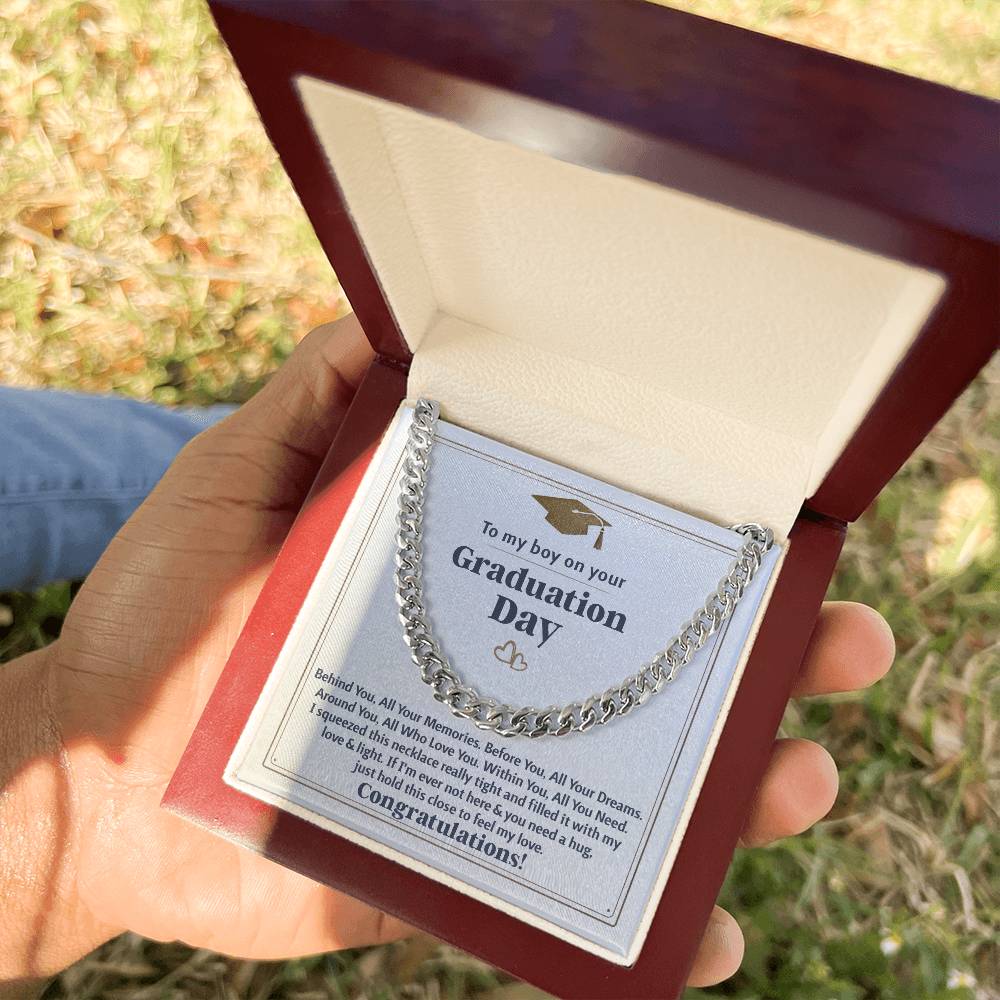 TO MY BOY GRADUATION ALL YOUR DREAMS CUBAN - 1
