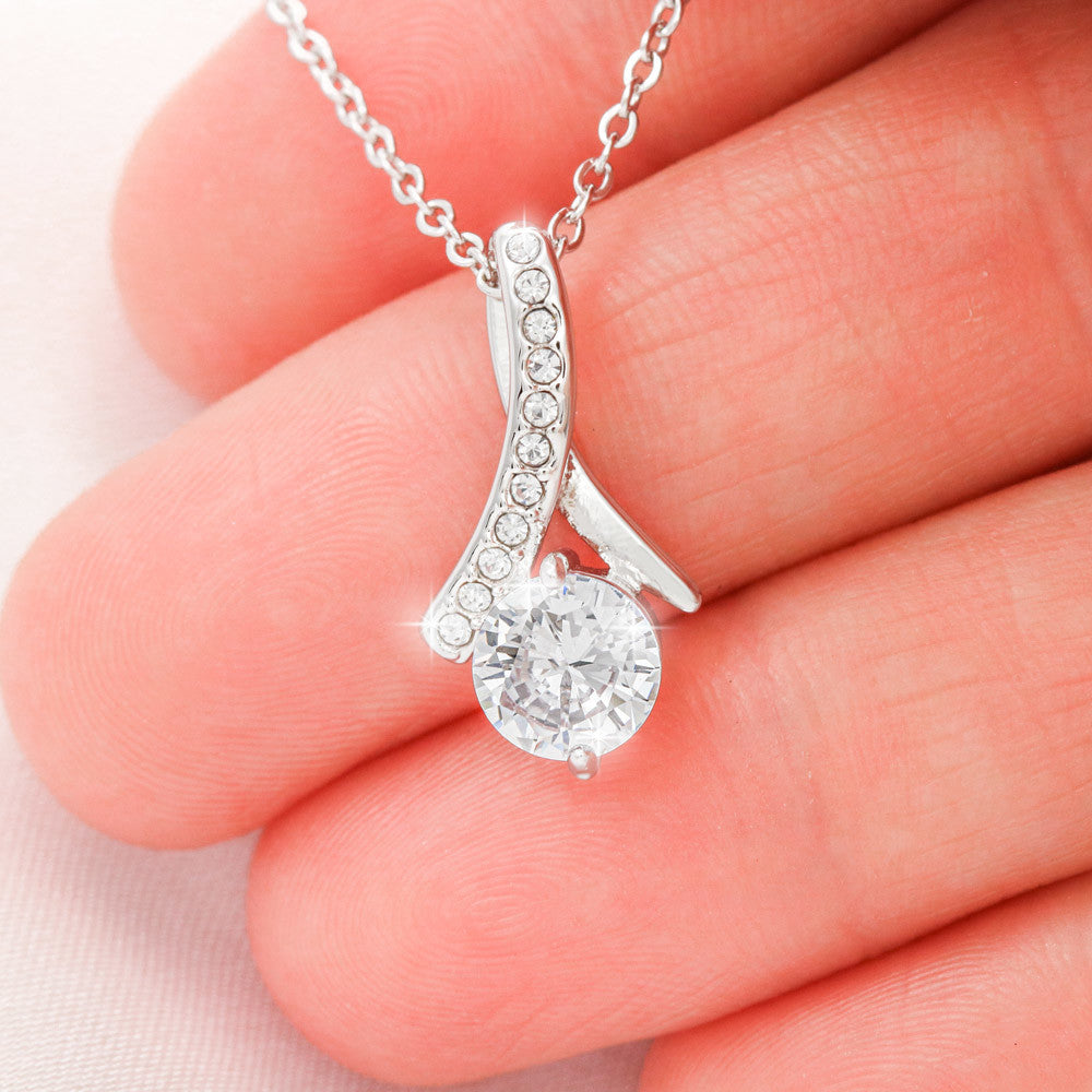 TO MY GRANDDAUGHTER SQUEEZED GOLD ALLURING NECKLACE GIFT SET