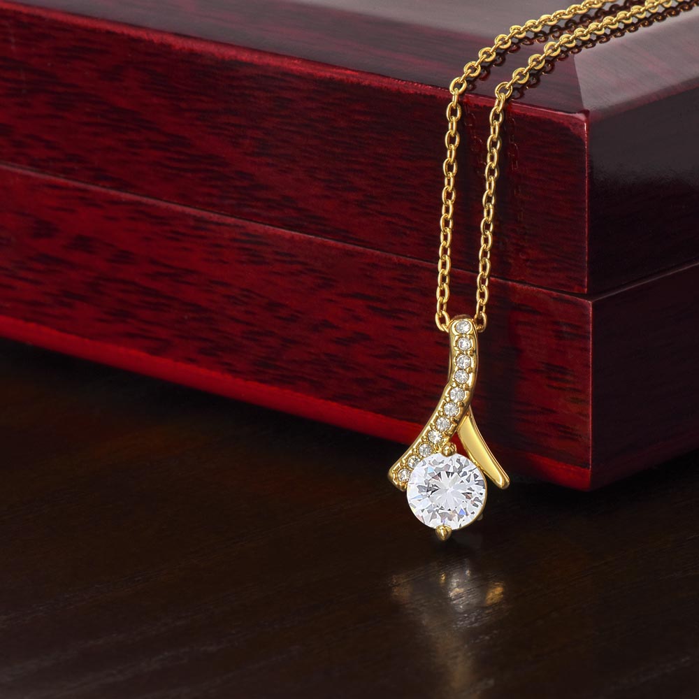 TO MY DAUGHTER IN LAW SWEET PERSON ALLURING BEAUTY NECKLACE GIFT SET