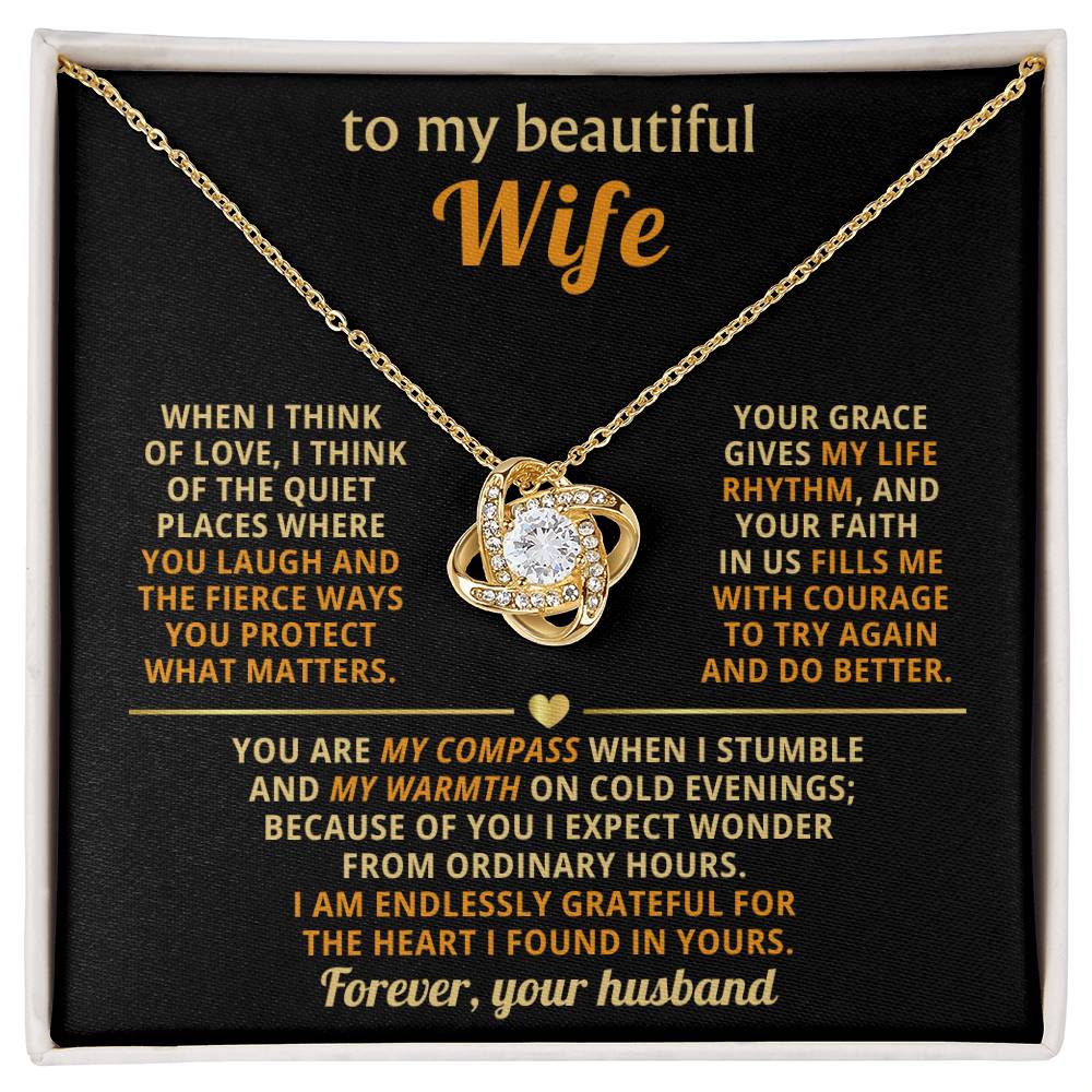 To my beautiful Wife, Your grace gives my life rhythm